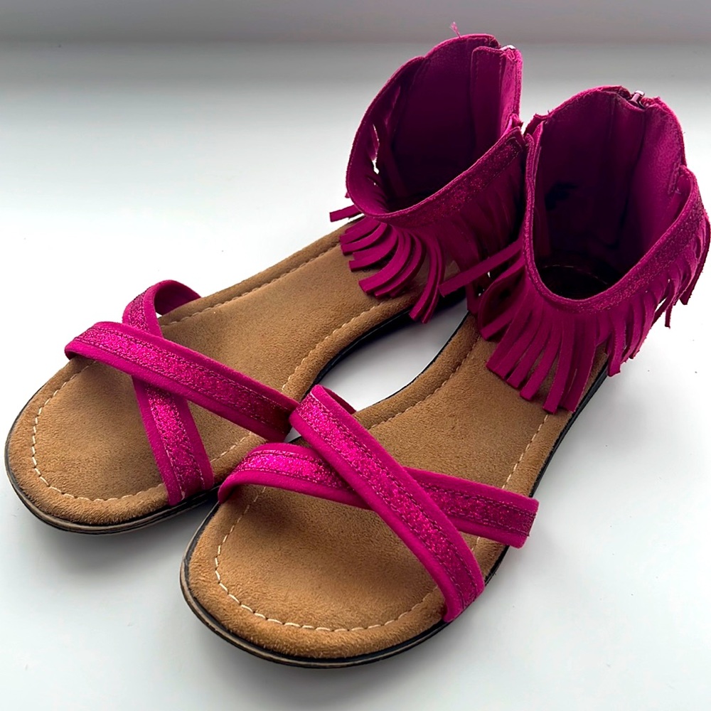 Minnetonka Fringe Sandals